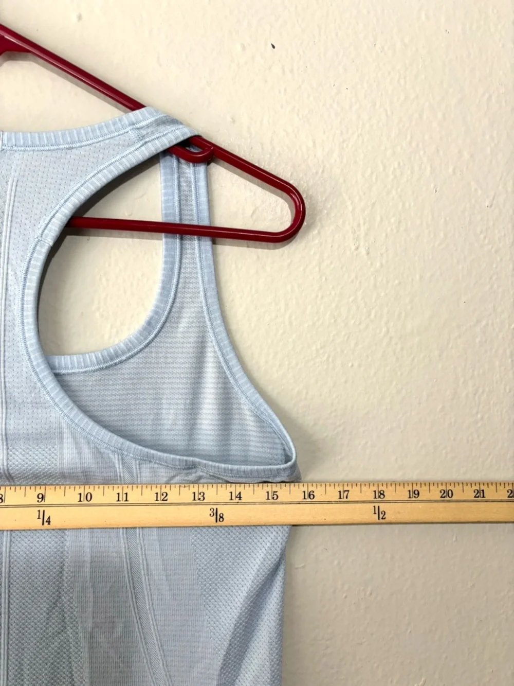 Light Blue Racerback Performance Tank Top by lululemon athletica